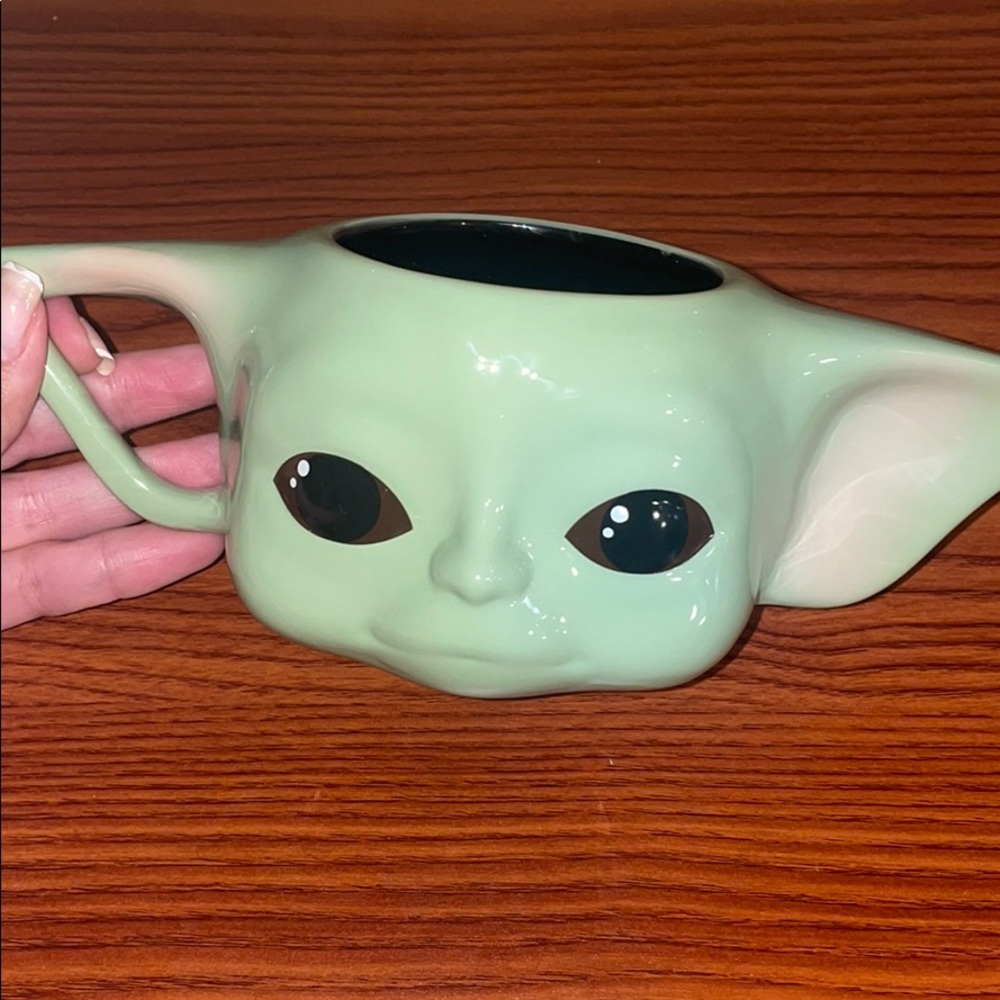 Baby yoga, grogu mug